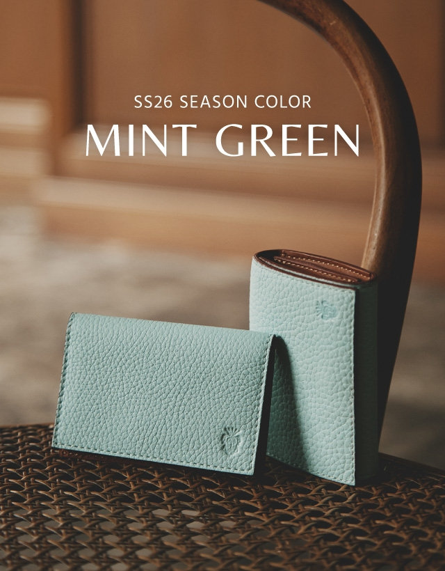 SS26 SEASON COLOR MINT GREEN