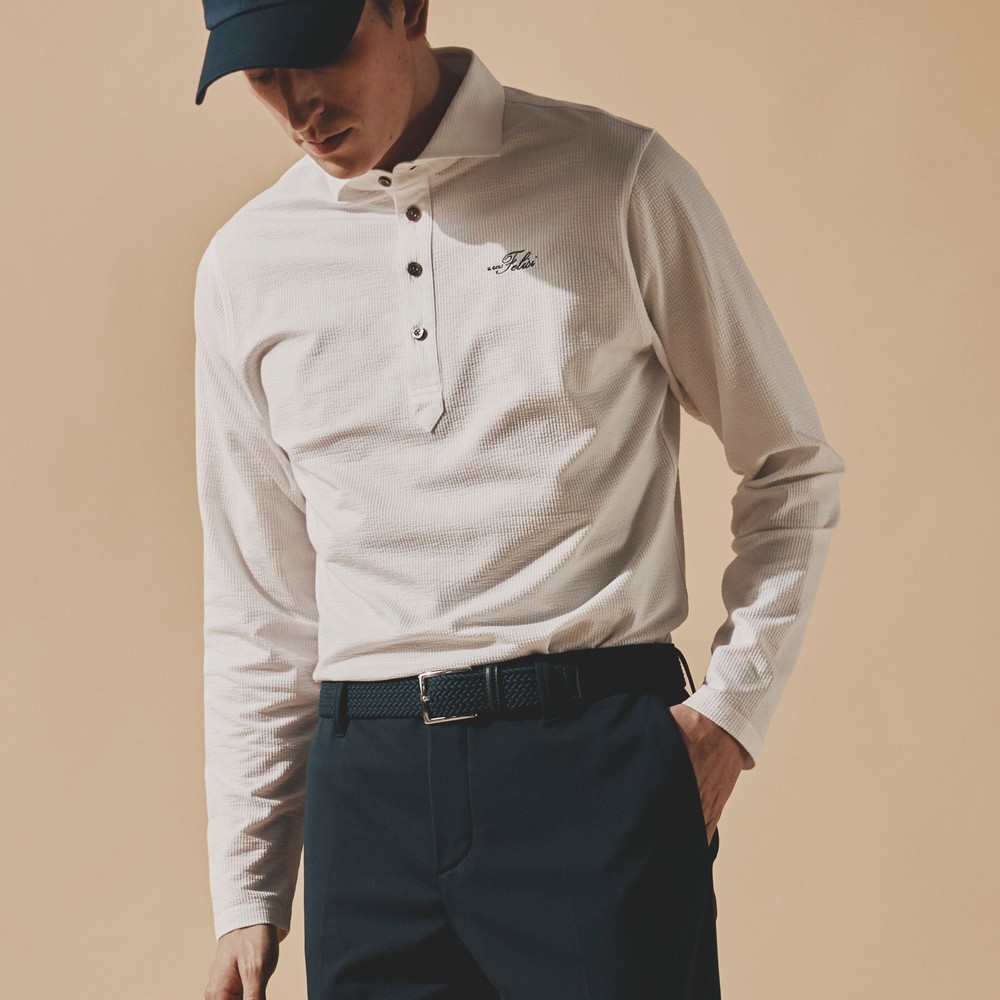 MS SEERSUCKER LS HORIZONTAL SHIRT（FLG00M10A）|商品詳細|Felisi IL