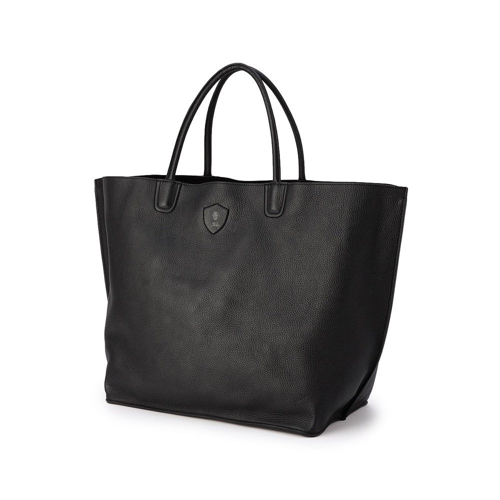 幅39cm（開口部幅63cm）、高さ39cm、マチ25cm、ハンドル高さ21cm、重さ970g ／ BLACK×BLACK