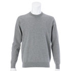 MS MERINO EMB CREW NECK KNIT