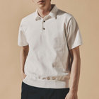 【4月入荷予定】MS EYELET STRIPE KNIT POLO