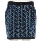 WS MONOGRAM KNIT SKIRT