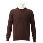 MS MERINO SOLID CREW NECK KNIT