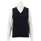 WS MERINO EMB V NECK KNIT VEST