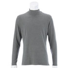 MS STRETCH SUEDE HIGH NECK SHIRT