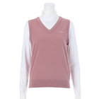 WS MERINO EMB V NECK KNIT VEST