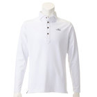 MS PIQUE LS HORIZONTAL SHIRT