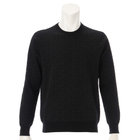MS MERINO MONOGRAM CREW NECK KNIT