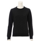 WS MERINO MONOGRAM CREW NECK KNIT
