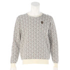 MS MONOGRAM CREW NECK KNIT