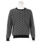 MS MONOGRAM CREW NECK KNIT