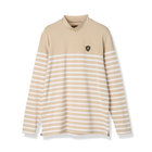 MS STRIPE LS HIGH NECK SHIRT