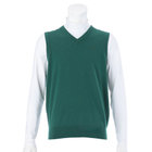 MS MERINO EMB V NECK KNIT VEST