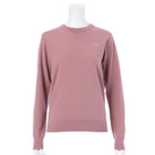 WS MERINO EMB CREW NECK KNIT
