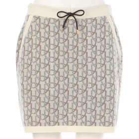 WS MONOGRAM KNIT SKIRT