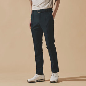 MS DENIM LIKE CREASE LONG PANTS