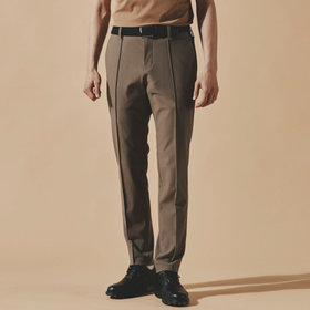 MS DENIM LIKE CREASE LONG PANTS