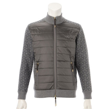 MS MERINO MONOGRAM KNIT BLOUSON