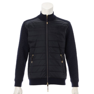 MS MERINO MONOGRAM KNIT BLOUSON