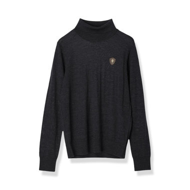 WS MERINO TURTLE NECK KNIT