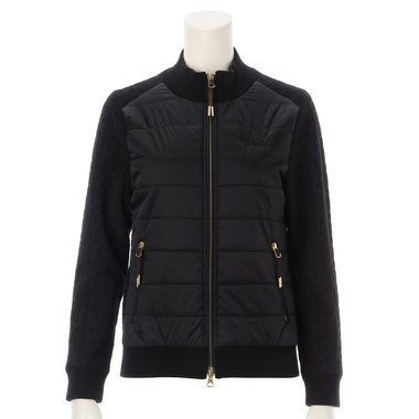 WS MERINO MONOGRAM KNIT BLOUSON