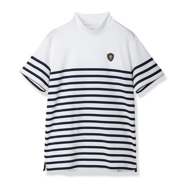 WS STRIPE HIGHNECK SHIRT