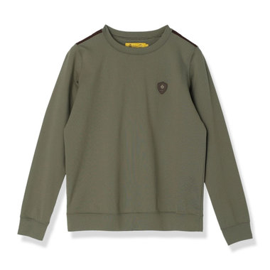 WS MESH LS CREWNECK PULLOVER