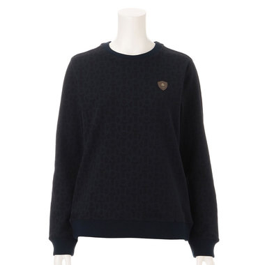 WS MONOGRAM JQ CREW NECK