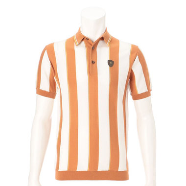 MS VERTICAL STRIPE KNIT POLO