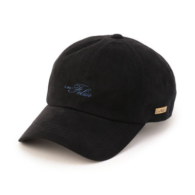 MS SUEDE EMB CAP