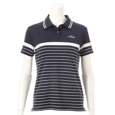 WS STRIPE EMB POLO