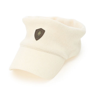 MS WOOL CASHMERE KNIT VISOR