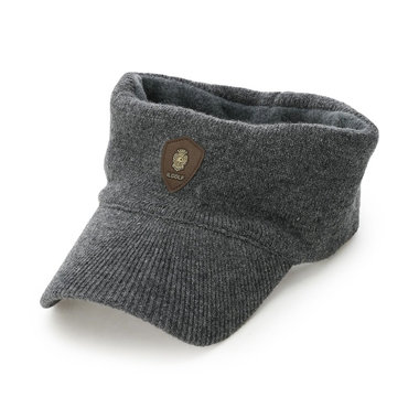 MS WOOL CASHMERE KNIT VISOR
